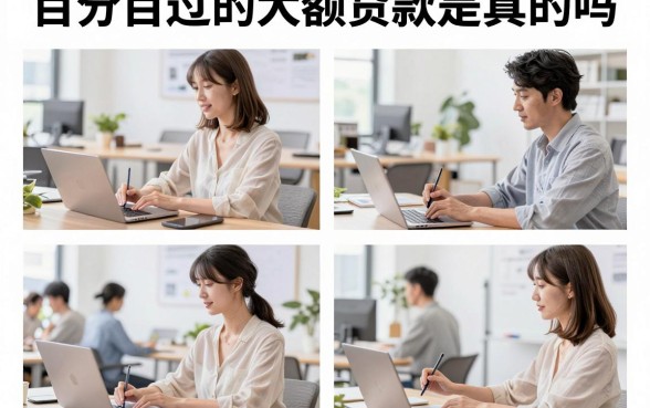 百分百过的大额贷款是真的吗，哪里能下款容易的大额贷款