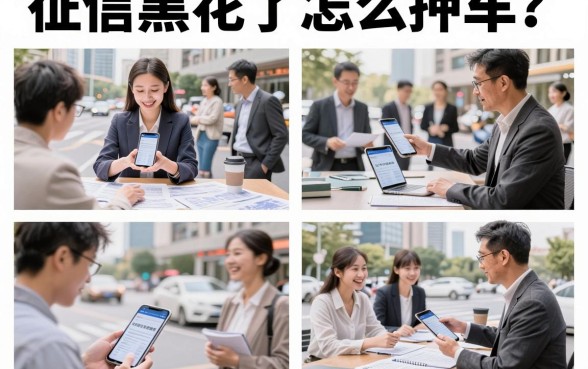 征信黑花了怎么押车?还能办理车辆抵押贷款吗