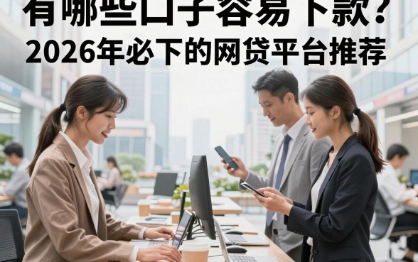 有哪些口子容易下款?2026年必下的网贷平台推荐