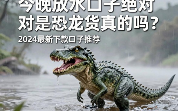 今晚放水口子绝对是恐龙货真的吗？2024最新下款口子推荐