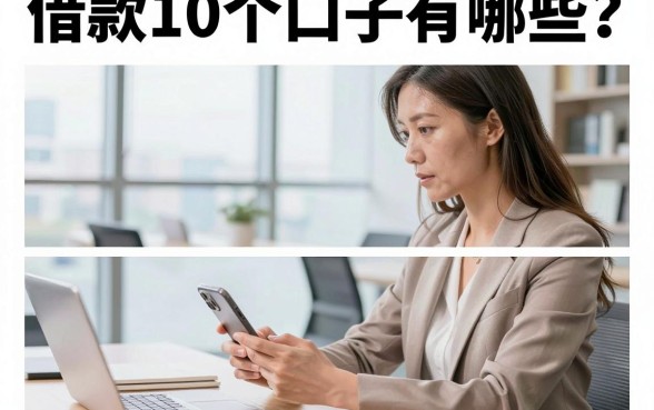 借款10个口子有哪些?哪里能找到容易通过的借款平台?