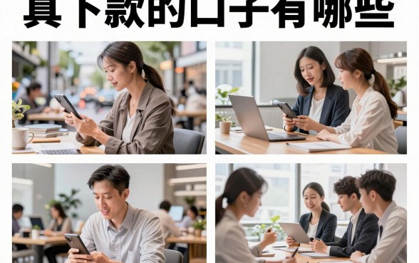 真下款的口子有哪些，2026年靠谱容易通过的平台推荐