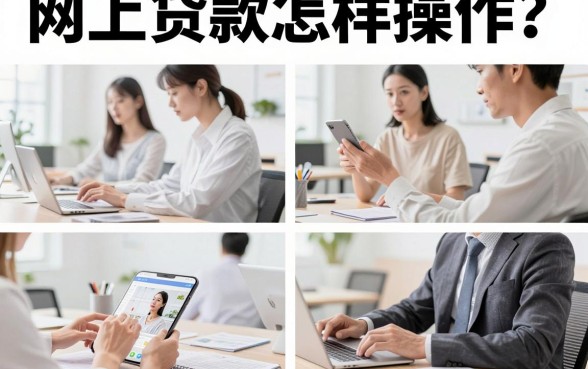 网上贷款怎样操作？手机申请正规网贷流程详解