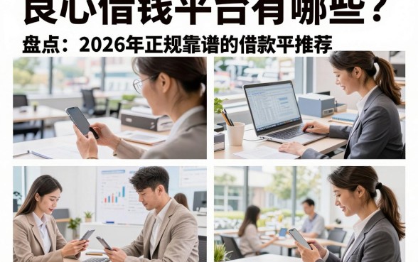 良心借钱平台有哪些？盘点2026年正规靠谱的借款平台推荐