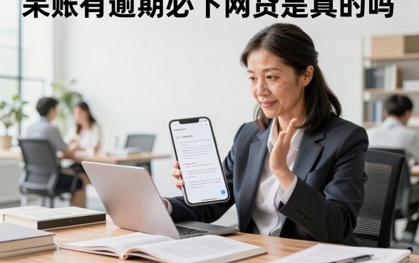 呆账有逾期必下网贷是真的吗，呆账逾期哪里能贷到款