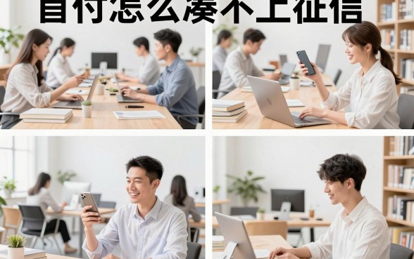 首付怎么凑不上征信？不上征信的凑首付方法有哪些