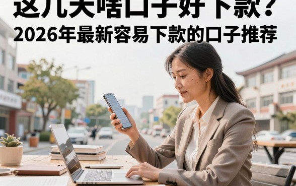这几天啥口子好下款?2026年最新容易下款的口子推荐