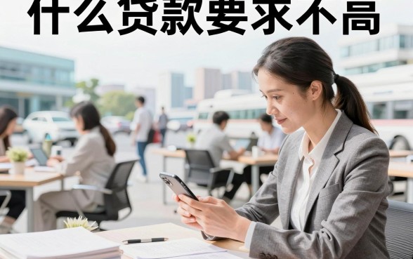 什么贷款要求不高，征信花哪里可以贷款-