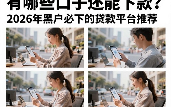 有哪些口子还能下款？2026年黑户必下的贷款平台推荐