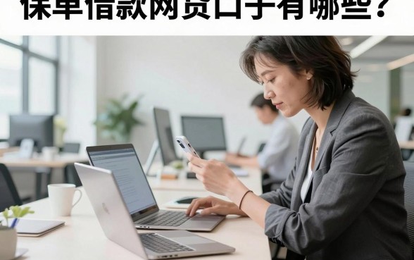 保单借款网贷口子有哪些?保单贷款哪个平台容易下款