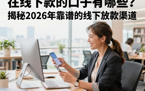 在线下款的口子有哪些?揭秘2026年靠谱的线下放款渠道