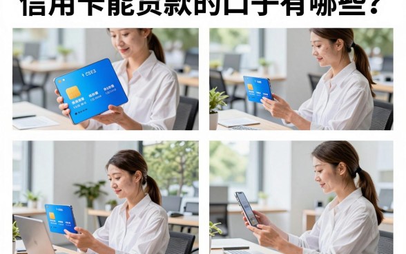 信用卡能贷款的口子有哪些?信用卡贷款哪个平台容易下款