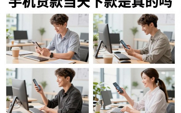 手机贷款当天下款是真的吗,哪些平台可以快速到账