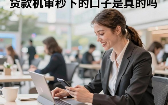 贷款机审秒下的口子是真的吗，2026年有哪些不看征信容易通过的推荐