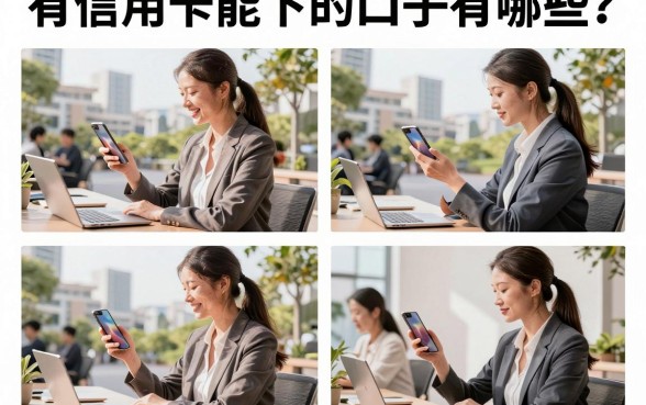 有信用卡能下的口子有哪些?有信用卡必下款的正规平台推荐