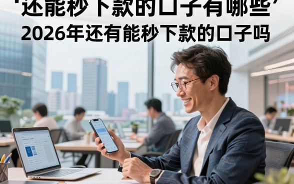 还能秒下款的口子有哪些,2026年还有能秒下款的口子吗