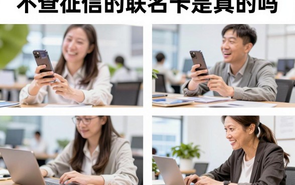 不查征信的联名卡是真的吗，哪种联名卡申请不看征信容易下卡