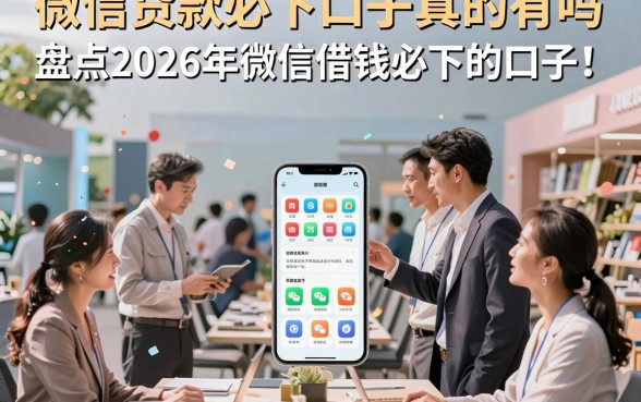 微信贷款必下口子真的有吗,盘点2026年微信借钱必下的口子