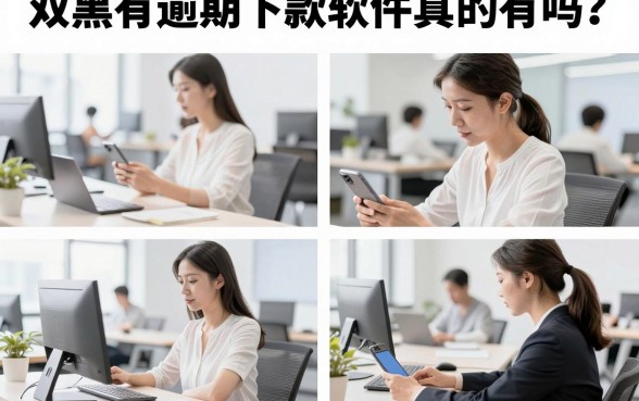 双黑有逾期下款软件真的有吗?双黑逾期哪里能贷到款