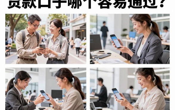 贷款口子哪个容易通过?2026年征信花也能下款的正规平台推荐