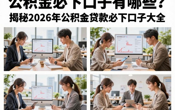 公积金必下口子有哪些?揭秘2026年公积金贷款必下口子大全