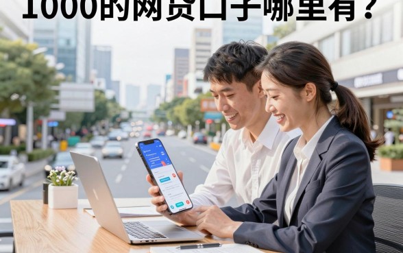 1000的网贷口子哪里有?2026年必下的正规小贷推荐