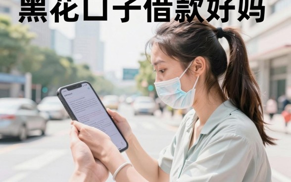 黑花口子借款好吗,黑户口子借款真的安全吗