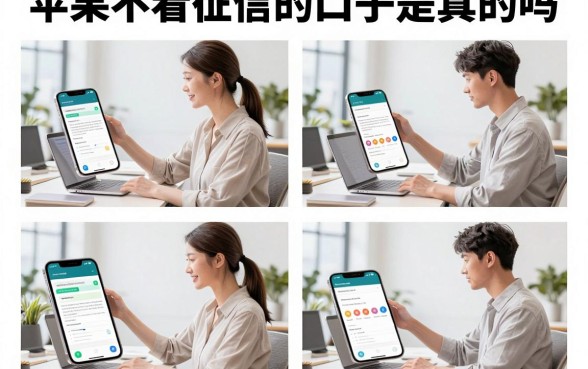 苹果不看征信的口子是真的吗，苹果手机无视征信贷款哪里有