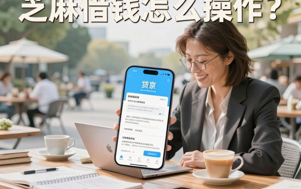 芝麻借钱怎么操作？芝麻借钱申请流程与开通步骤详解