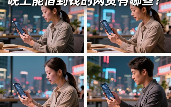 晚上能借到钱的网贷有哪些?盘点几个深夜秒下款的正规平台