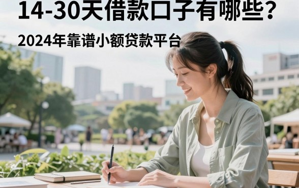 14-30天借款口子有哪些？2024年靠谱小额贷款平台推荐