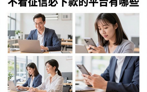 不看征信必下款的平台有哪些，真正不查征信能下款的贷款