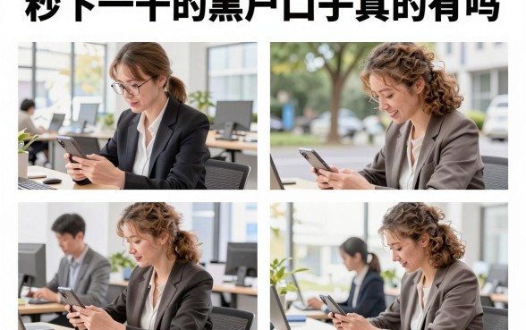 秒下一千的黑户口子真的有吗，黑户口子秒下款不审核有哪些