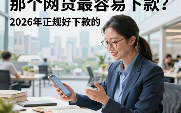 那个网贷最容易下款？2026年正规好下款的网贷平台推荐