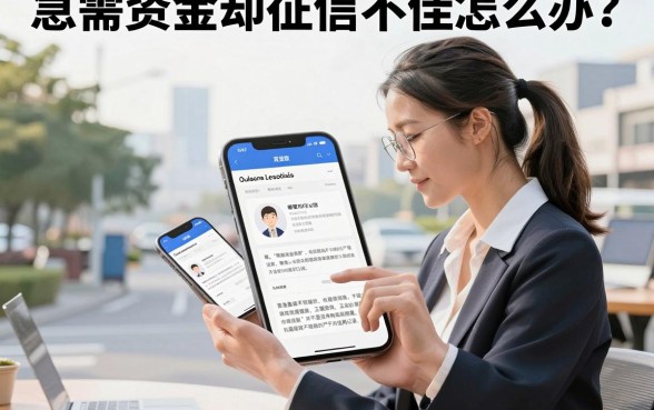 急需资金却征信不佳怎么办?急需资金哪里可以借