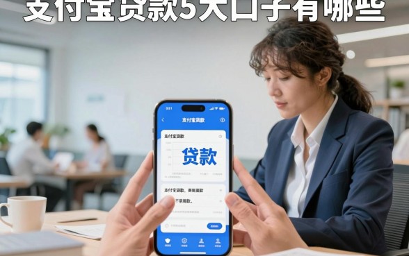 支付宝贷款5大口子有哪些，哪个容易下款额度高？