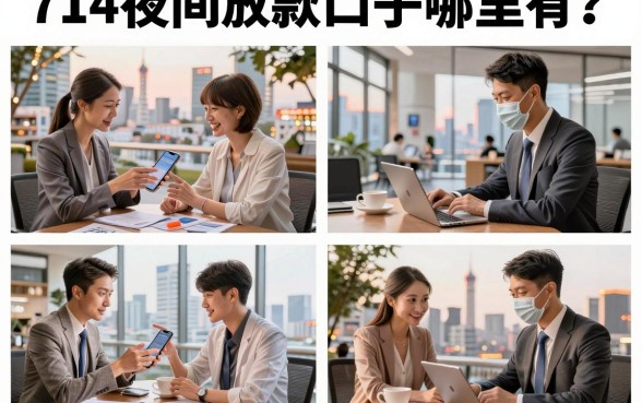 714夜间放款口子哪里有?盘点2026最新夜间下款平台