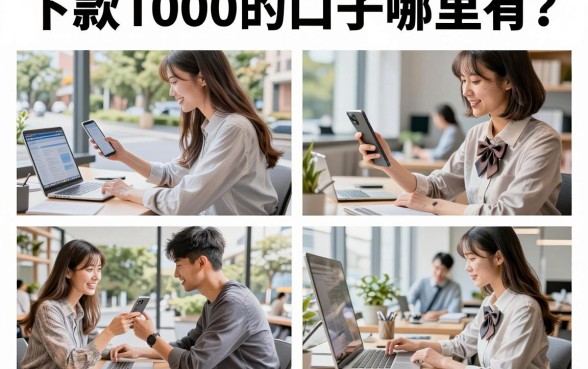 下款1000的口子哪里有？2026年容易下款1000的小额贷款推荐