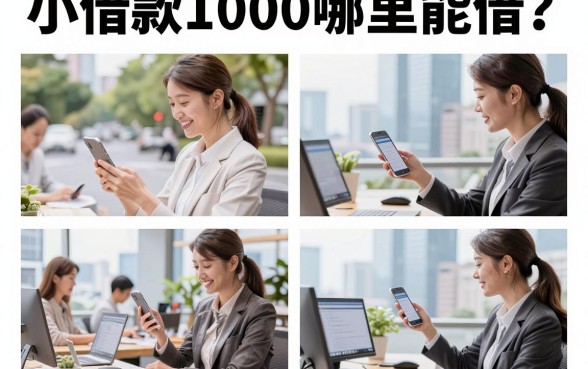 小借款1000哪里能借？2026年正规小额贷款平台推荐