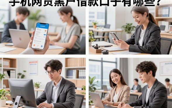 手机网贷黑户借款口子有哪些？黑户怎么借钱马上到账