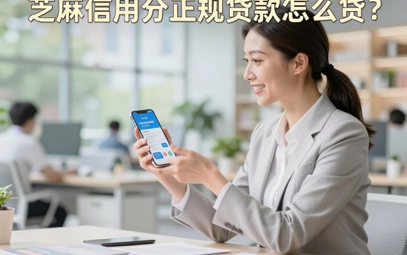 芝麻信用分正规贷款怎么贷?芝麻分多少可以贷款通过
