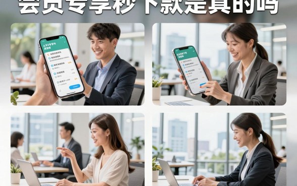 会员专享秒下款是真的吗，会员专享秒下款靠谱吗