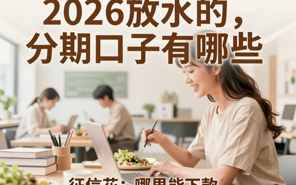 2026放水的分期口子有哪些，征信花哪里能下款