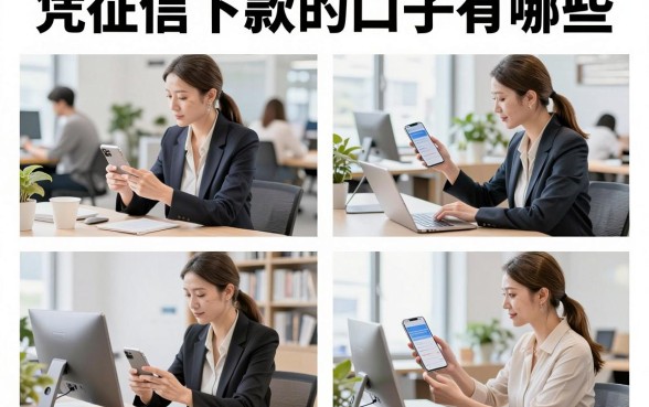 凭征信下款的口子有哪些,征信花哪里可以借到钱