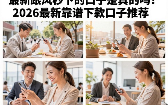 最新跟风秒下的口子是真的吗?2026最新靠谱下款口子推荐