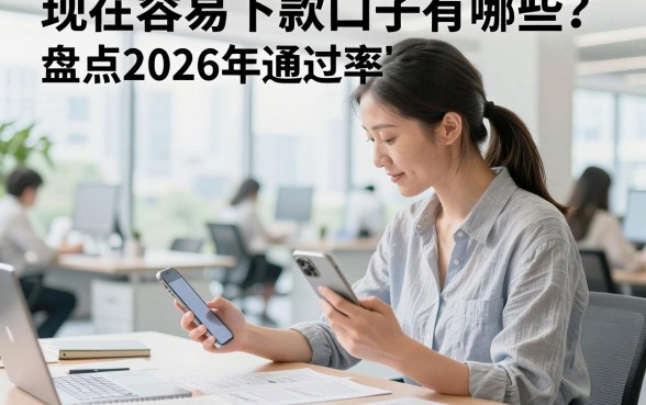 现在容易下款口子有哪些?盘点2026年通过率高的正规平台