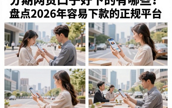 分期网贷口子好下的有哪些?盘点2026年容易下款的正规平台