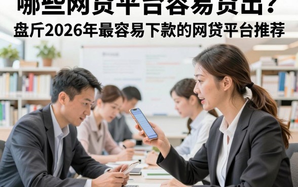 哪些网贷平台容易贷出？盘点2026年最容易下款的网贷平台推荐