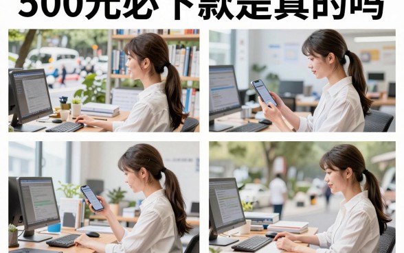 500元必下款是真的吗，500元必下款的小额贷款有哪些