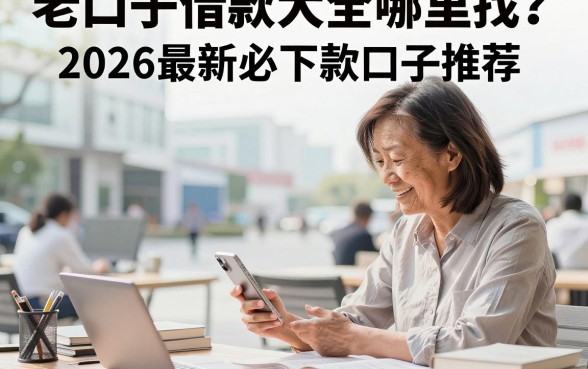 老口子借款大全哪里找？2026最新必下款口子推荐